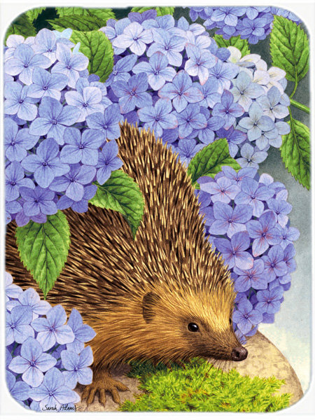 Hedgehog Wood Glass Cutting Board