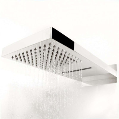 Reno Chrome Finish Contemporary Series Head Shower