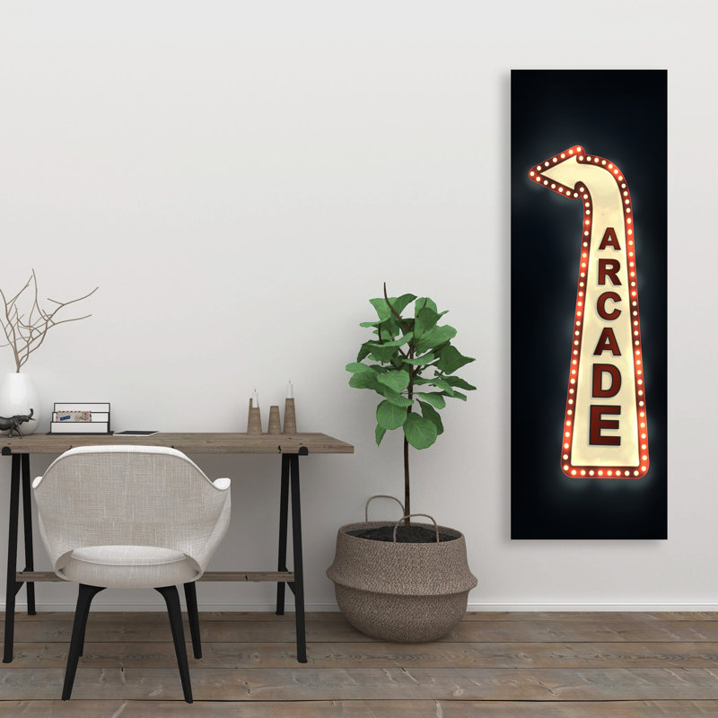 Arcade - Man Cave Miscellaneous Canvas for Home Decor