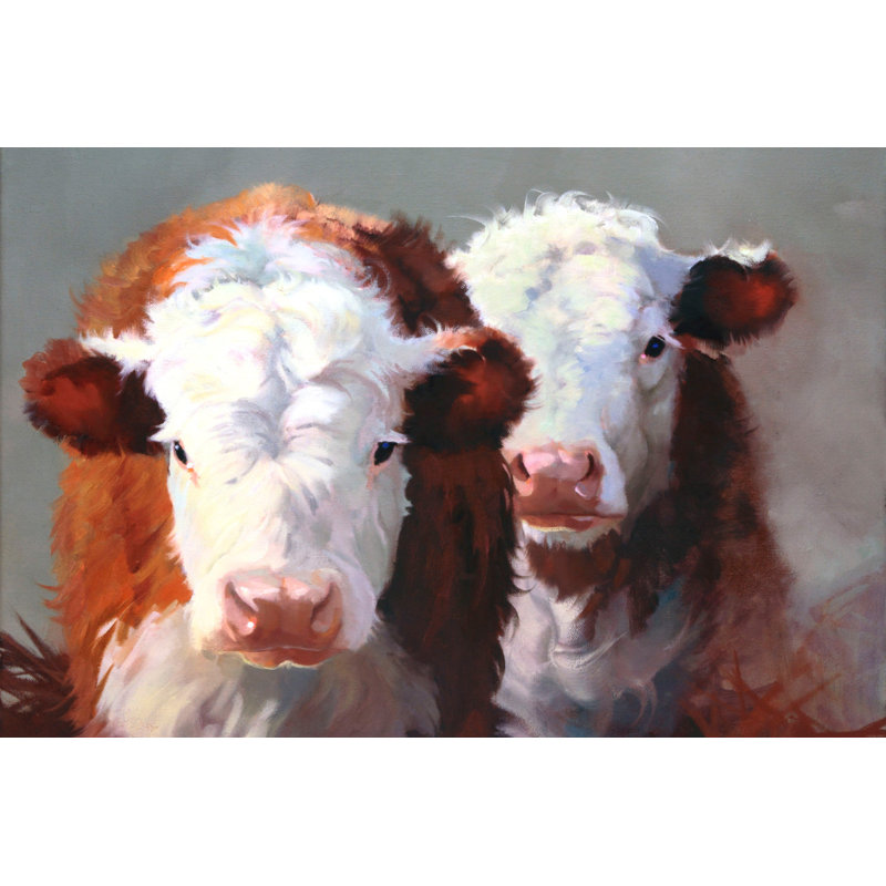 "Buddies", reproduction sur toile tendue, H 12 po x l 18 po x P 1,5 po