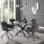 Gundolf Round Metal Base Dining Table-749998826