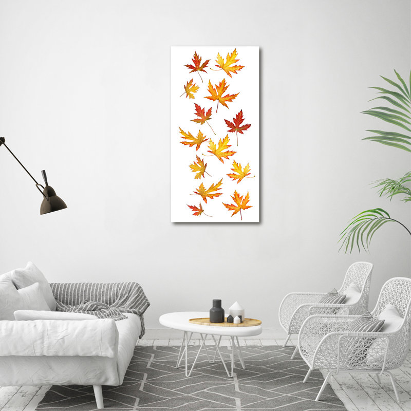 Autumn Leaves - Wrapped Canvas Print