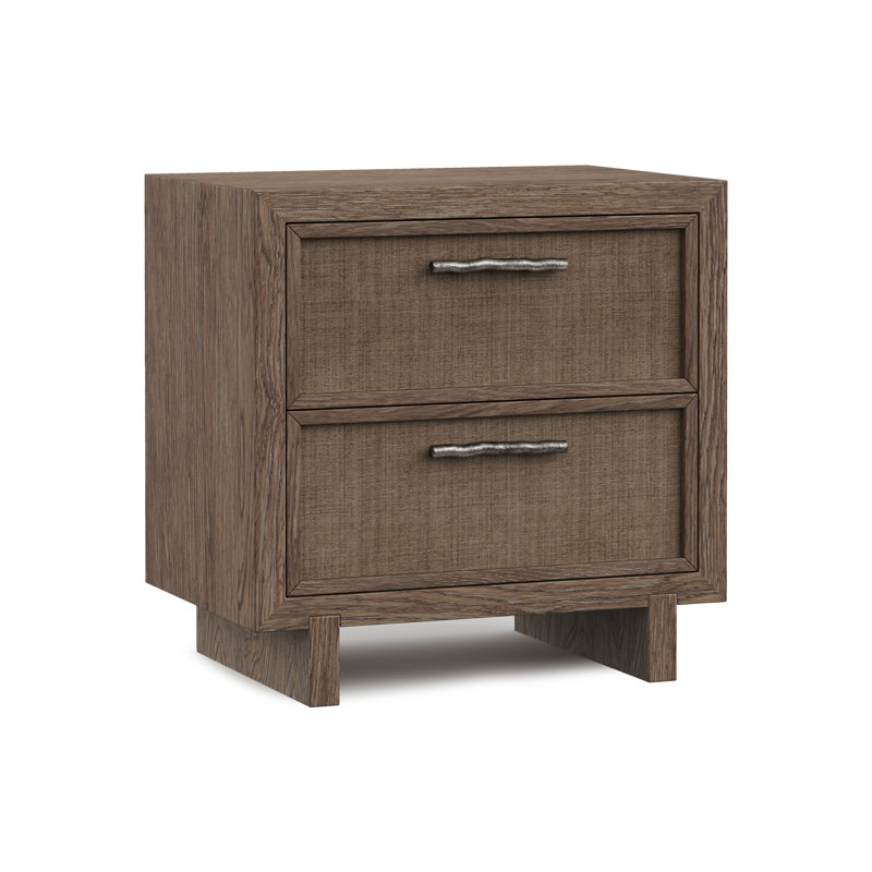 Casa Paros 28'' W Solid Wood Nightstand