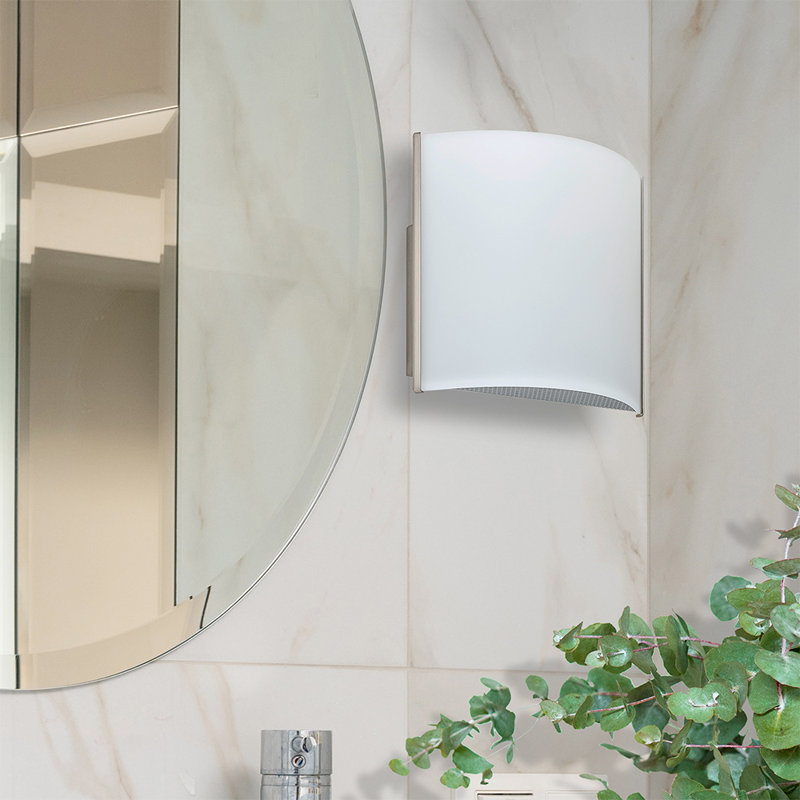 Breleigh Dimmable LED Vanity Light, Brushed Nickel