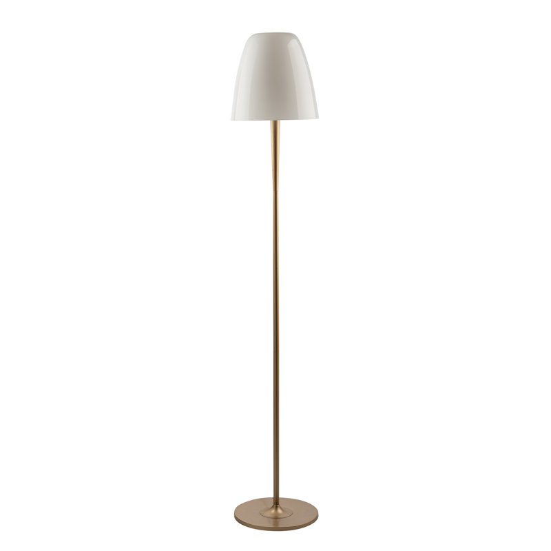 Canace 165cm Tree Floor Lamp, Gold, White