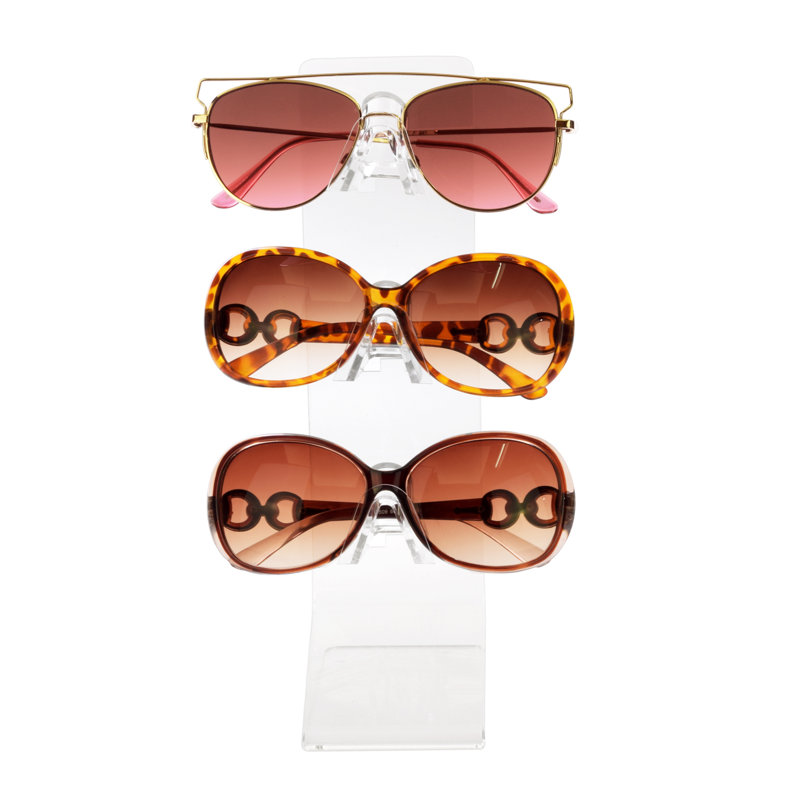 Acrylic Eyeglasses Frame Stand Sunglasses Rack Eyewear Display