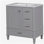 Ensemble de commode 30 po avec lavabo et porte à fermeture douce et armoire de rangement 3 tiroirs