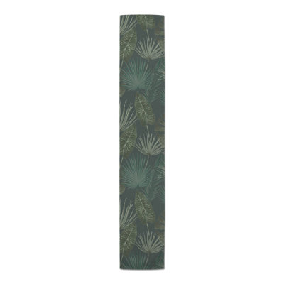 Floral Cotton Blend Table Runner
