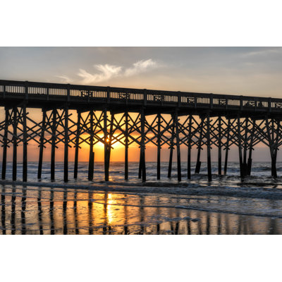 Pier Reflections II by Danny Head - Print on Canvas