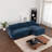 Alameda 109" W Velvet L-Shaped Sectional-1904097379-1904097381