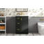 Meuble-lavabo de salle de bain avec lavabo, 2 tiroirs et porte à fermeture douce-918207571