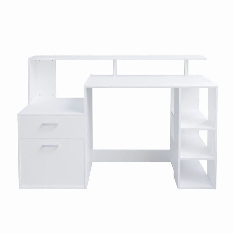 Errold Computer Desk, White