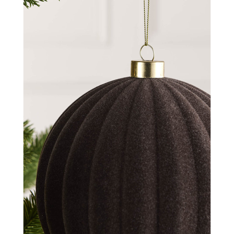 Polystyrene Shatterproof Bauble, 17.5 cm H x 15 cm W x 15 cm D, Espresspo