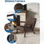 Fauteuil d'appoint lombaire MidCentury-1693286482