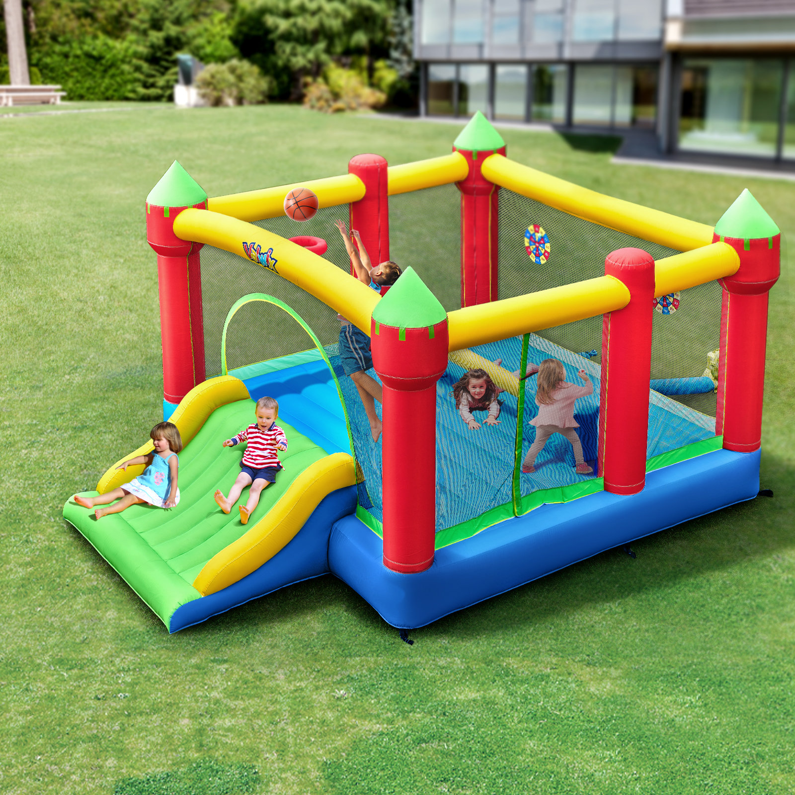 Klo Kick 15 3 x 12 840D Large Bounce House Oxford Inflatable Bouncers klo-kick-15-3-x-12-840d-large-bounce-house-oxford-inflatable-bouncers