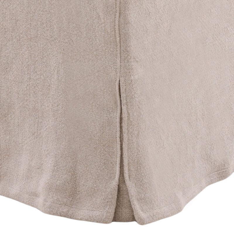 Craig Hardwood Upholstered Dining Chair, Natural Linen
