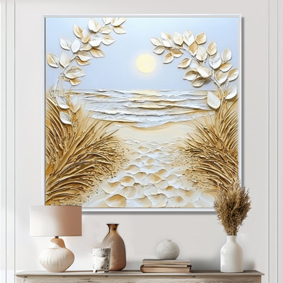 Beachside Dunes - Art mural plage et océan