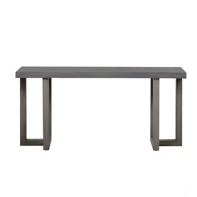 Geometric Design Console Table With Solid Pine Legs,Suitable For Entryway, Hallway, Living Room, Bedroom