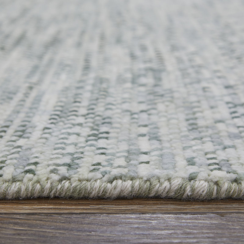 Branson Wool Area Rug in Ivory, Rectangle 2' x 3'