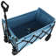 Chariot utilitaire pliable léger - capacité de 360 lb avec roues pivotantes à 360 °, poignée à rebond automatique réglable et porte-gobelets pour le camping, l'épicerie, le jardin et les sports-121226201