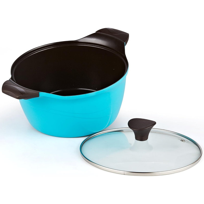 Cocotte anti-adhérent avec couvercle cook n home