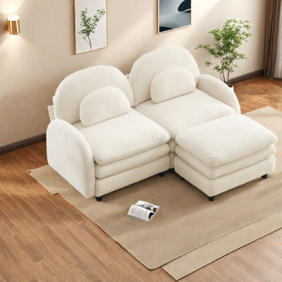 Cloud Comfort Sectionals, Teddy Modular Contemporary Sofa For Home