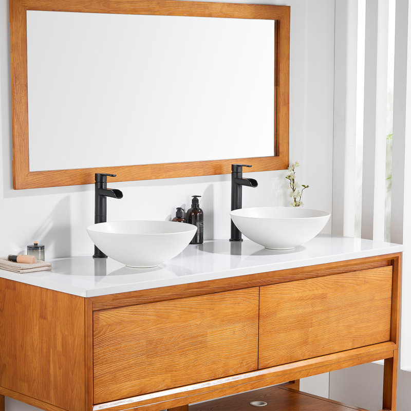 Lavabo vasque en céramique 16 po Modern