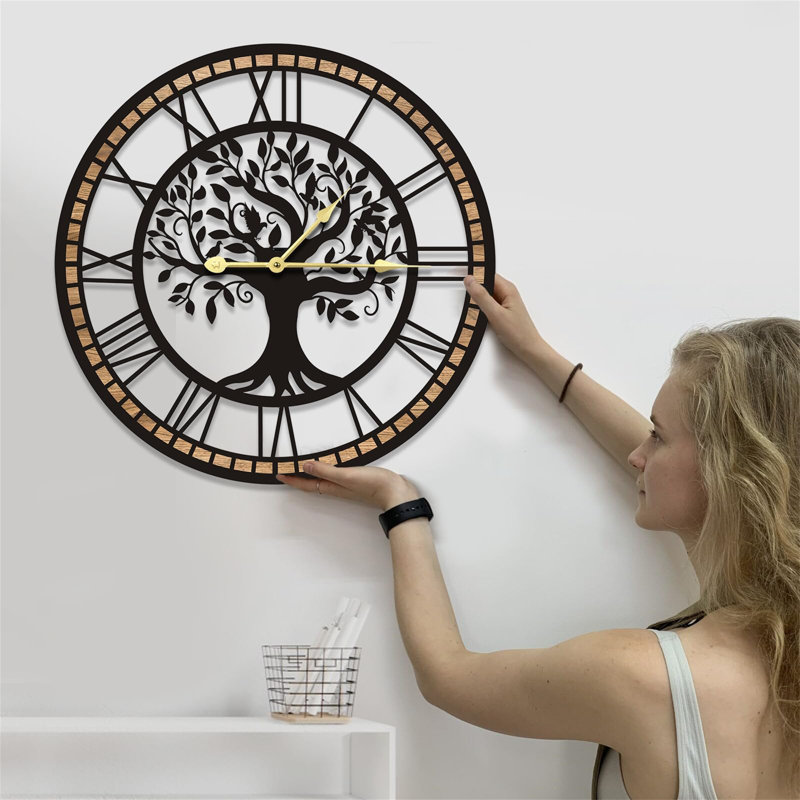 Metal Wall Clock