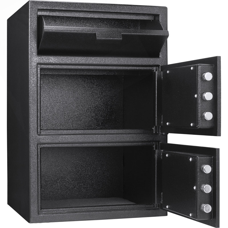 Digital Keypad Two Lock Depository Safe