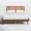 Lit plateforme Klima Mid-Century Modern-1031633463