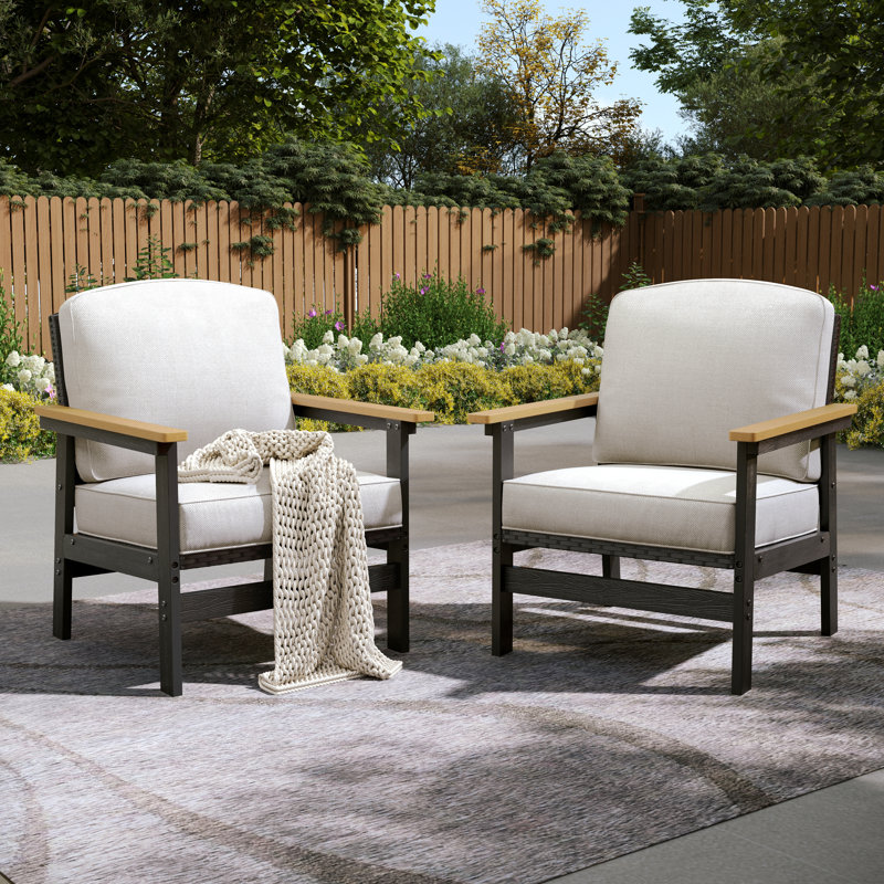 Patio Chair With Cushions