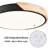 Ronson Wood LED Flush Mount Light-1114917220