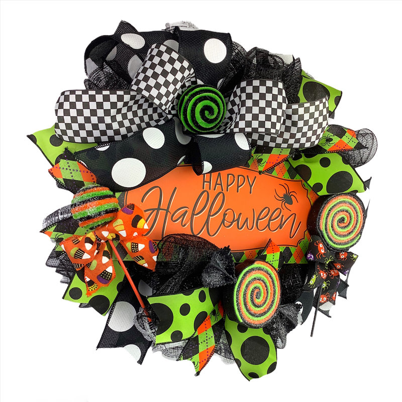 Couronne lumineuse en maille 18 po Candy