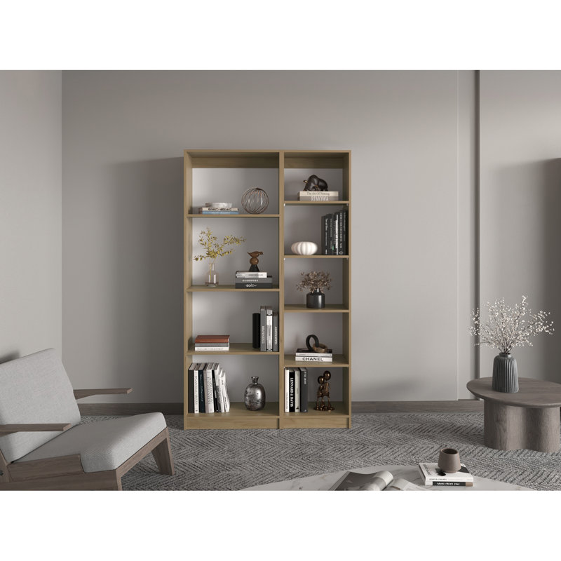 Bookcase Set 2-Piece 71.1" H