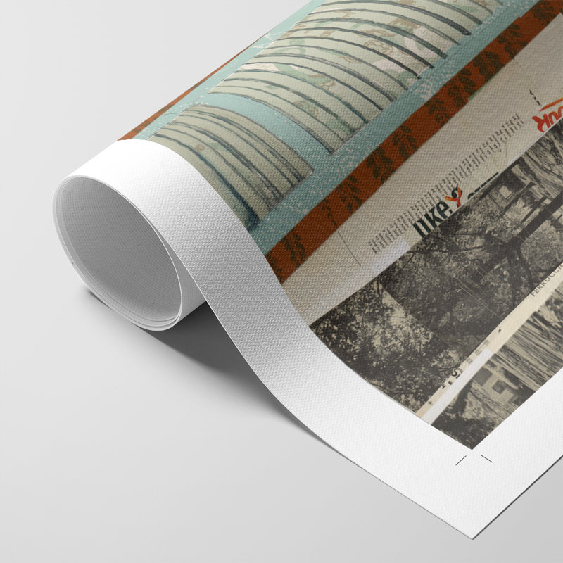 That Vespa - Impression sur toile seulement - NON-CADRE, H 18 po x l 12 po