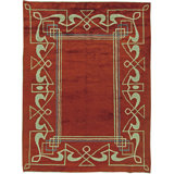 Vintage One-of-a-Kind Rectangle 8' X 11' Hand Knotted Area Rug