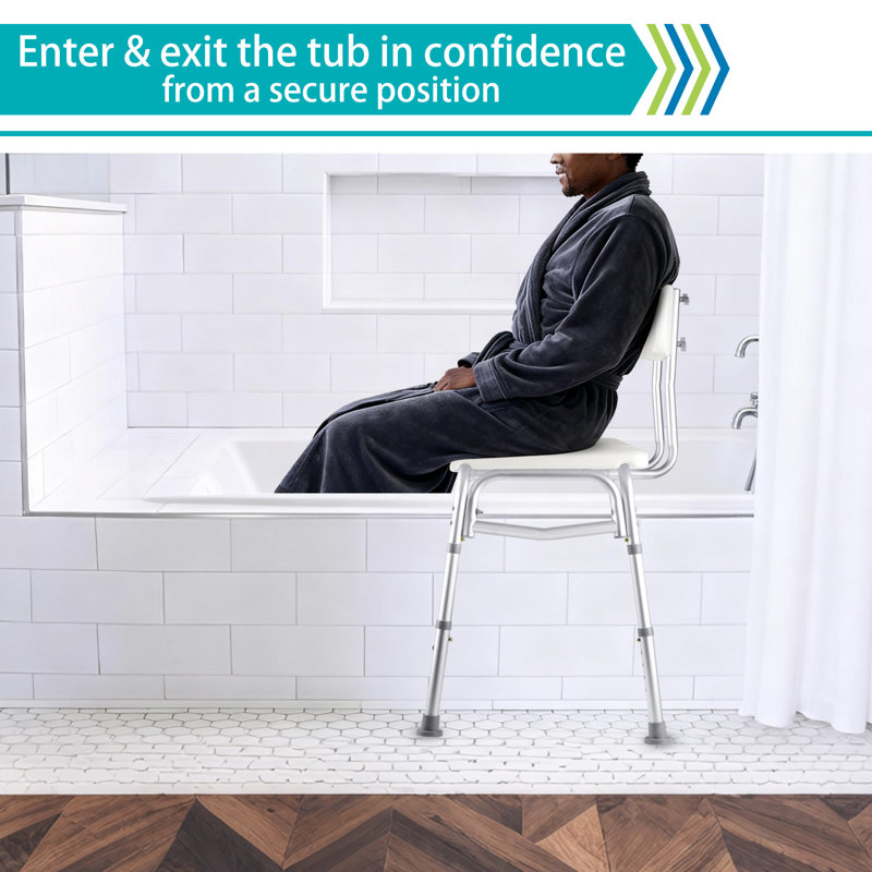 Anti-Slip Shower Bench for Elders