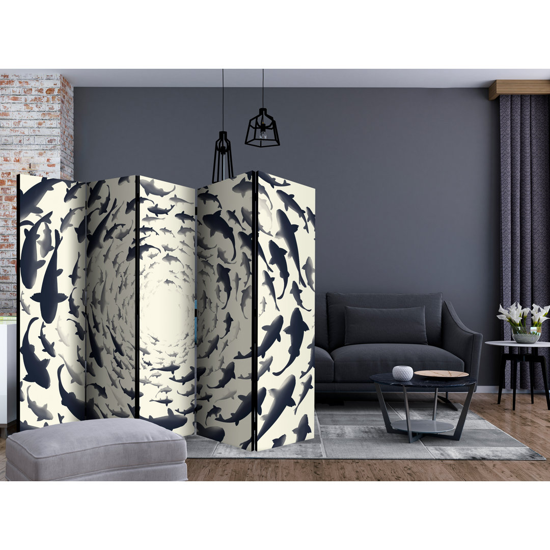 Room Divider - Fish Swirl II [Room Dividers]