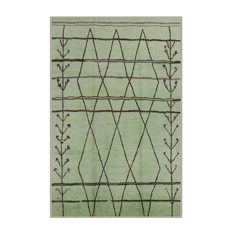 Ithaman Moroccan Indoor Rug, Rectangle 2' x 3'