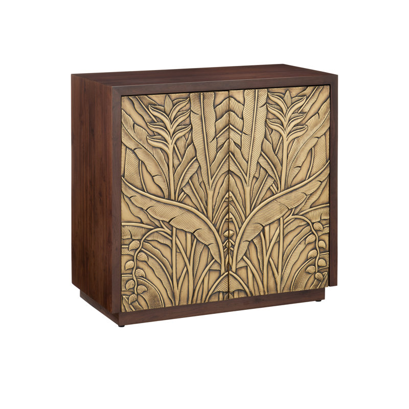 Jardin Solid Wood Accent Cabinet