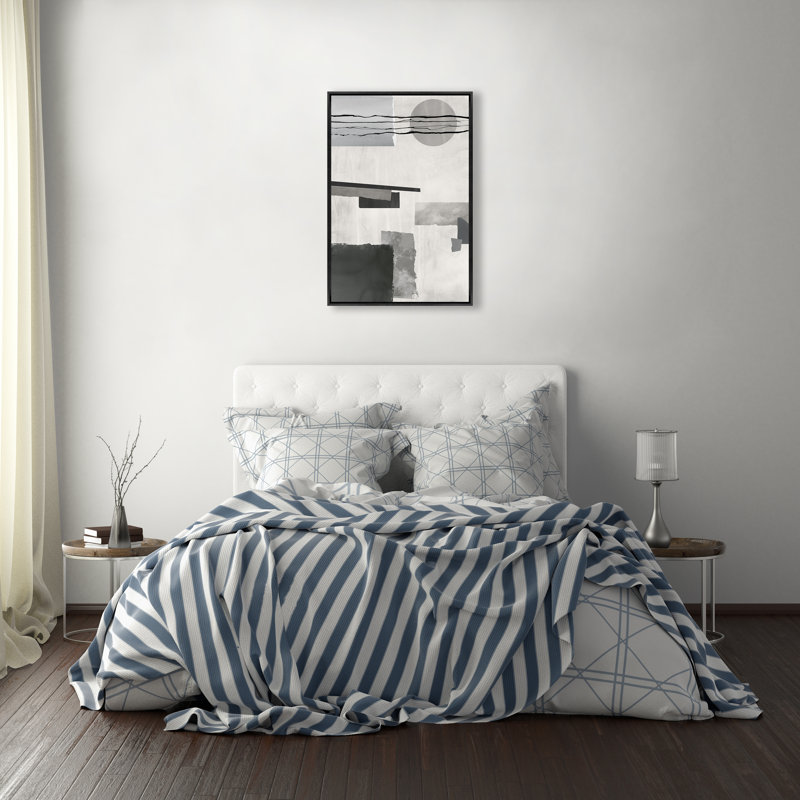 «Organized Geometric I» par Richard Ryder, H 46,5 po x l 31,5 po