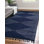Tapis bleu en coton tressé à la main Gwin