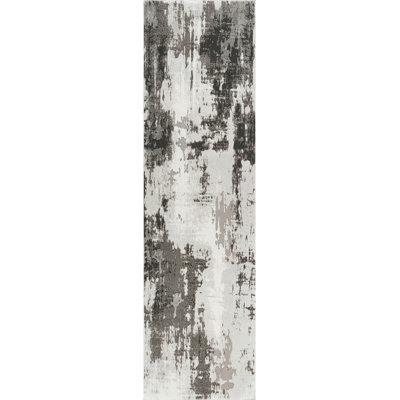 Tapis moderne gris et beige Blair