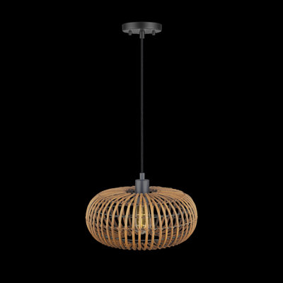 Luminaire tambour suspendu 1 lumière