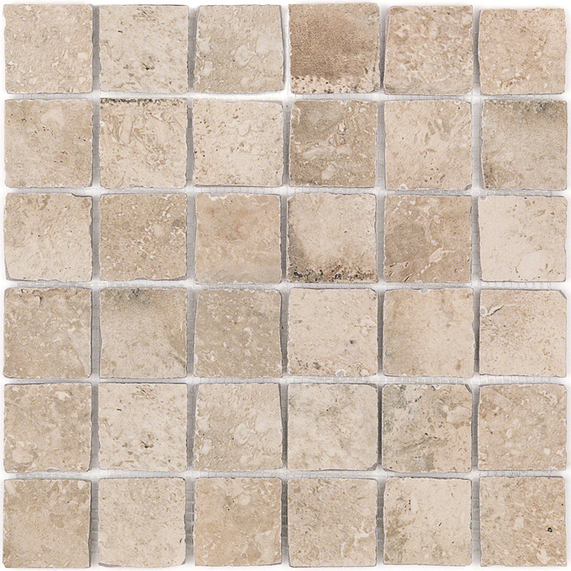Carreau de mosaïque pour mur et plancher en porcelaine 2 po x 2 po Alcazar, Delfi