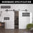 Standard Single Door Barn Door Hardware Kit-73582496