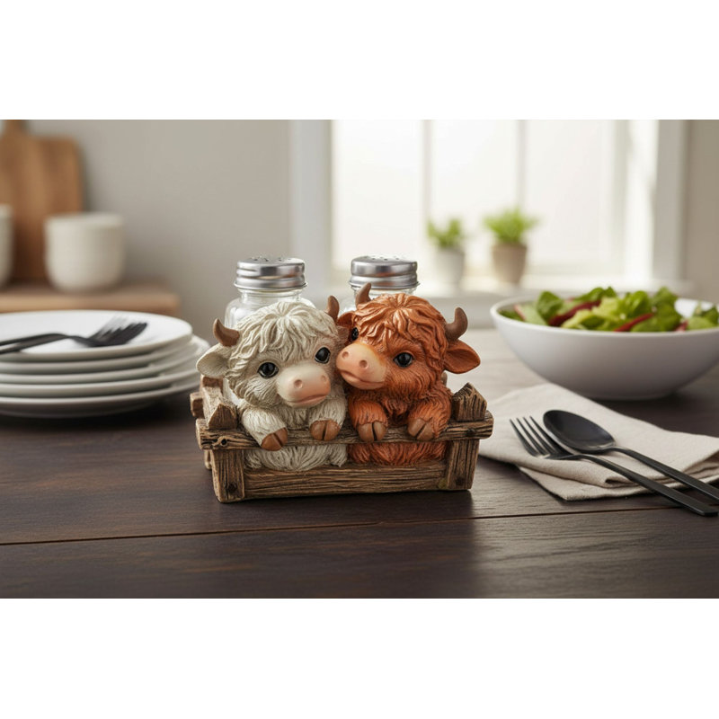 TWO HIGHLAND COWS S&P HOLDER