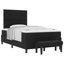  Lit sommier tapissier avec matelas noir 47,2 po x 78,7 po-1482846524-1482846527
