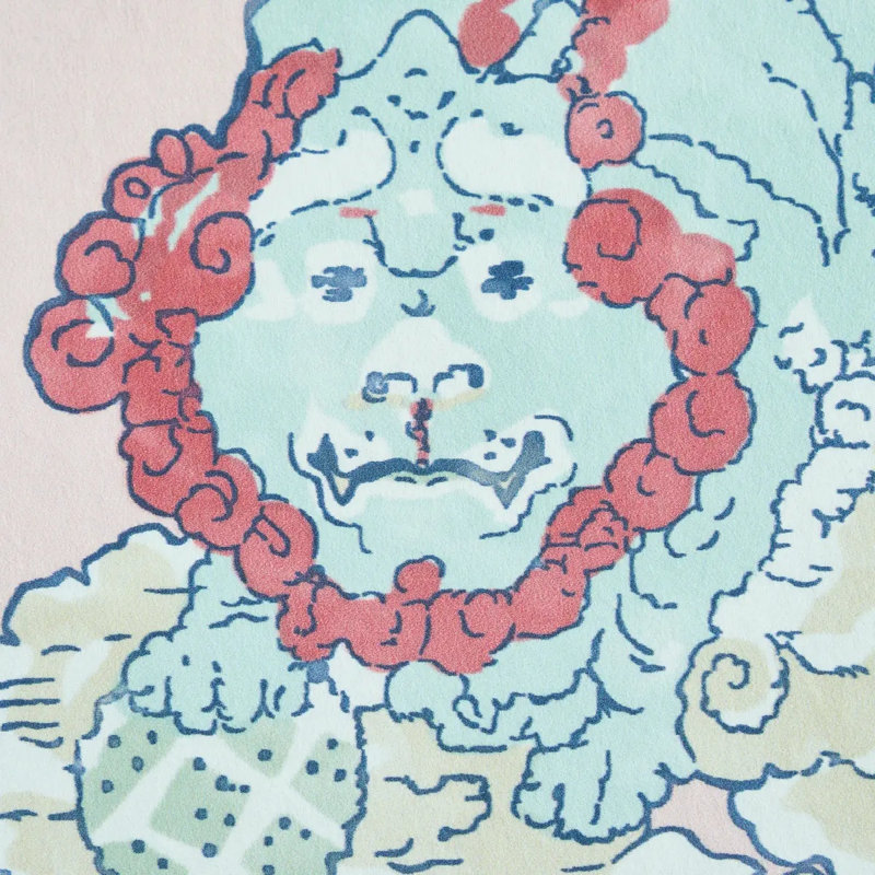 Magic Mountain Dragon Wallpaper, Blush