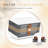 4 Pack Plastic Collapsible Storage Bins with Door and Wheels, Stackable Organizer with Lid and Handle-393570054
